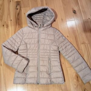 Girl's 7-8Y Puffer Jacket